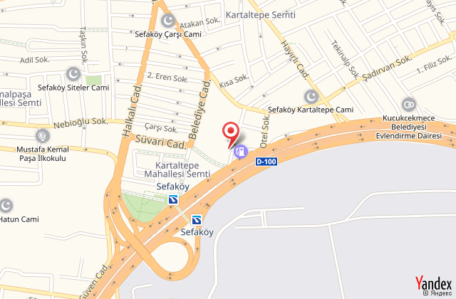 Express inci airport hotel harita, map