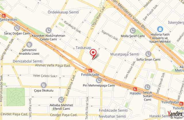 Golden taha hotel harita, map