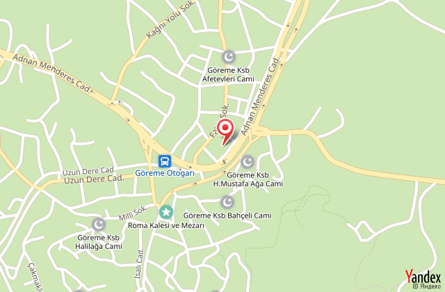 Greme city hotel harita, map