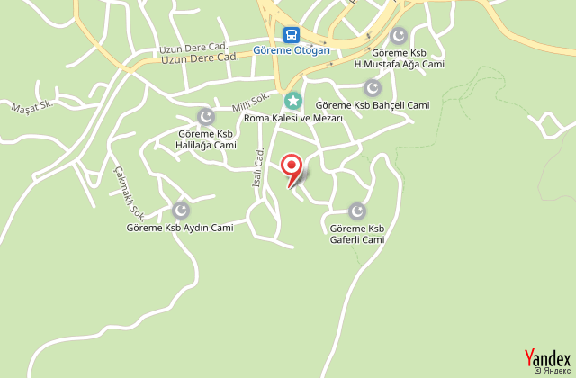 Greme house hotel harita, map