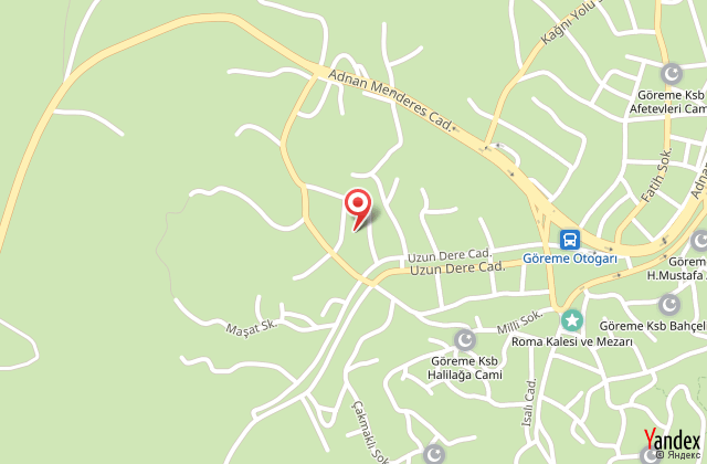 Greme inn hotel harita, map