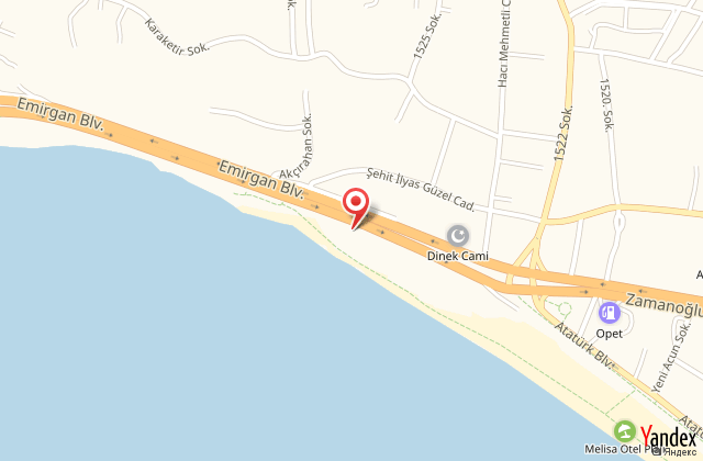 Grgl kleopatra beach hotel harita, map