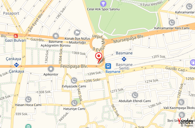 Grand corner hotel harita, map