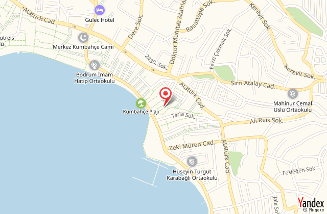 Glbaba hotel harita, map