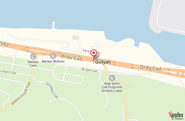 Glyal kubali hotel harita, map