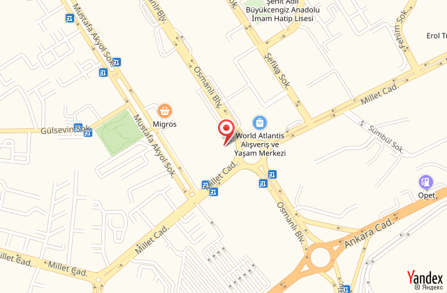 Hampton by hilton istanbul sabiha gokcen airport hotel harita, map