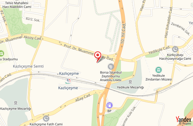 Hampton by hilton zeytinburnu harita, map