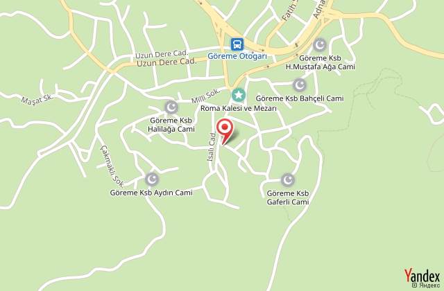 Hanzade suites harita, map