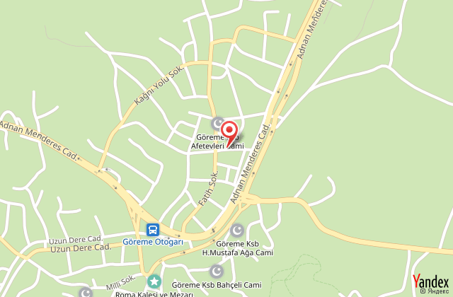 Happydocia hotel harita, map