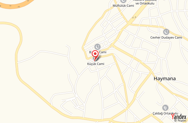 Hayme kaplca termal otel harita, map