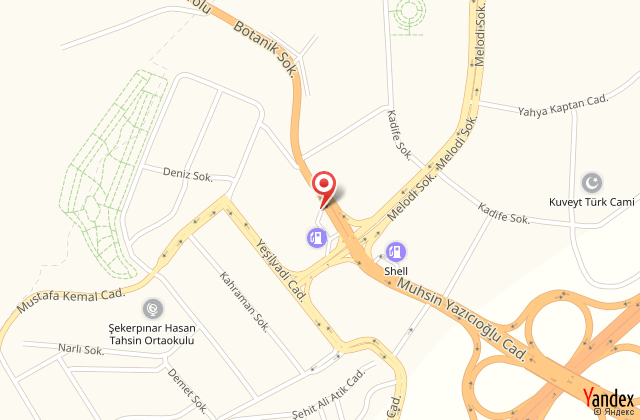 Hilton garden inn kocaeli ekerpnar harita, map