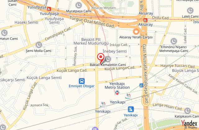 Hobby otel harita, map