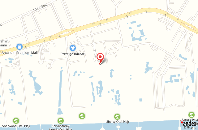 Baia lara hotel harita, map