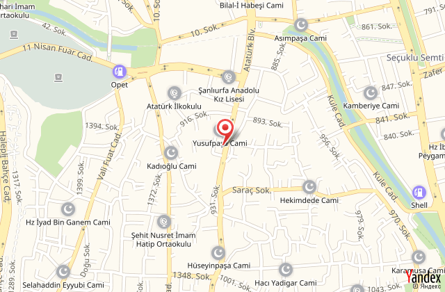 Hotel gven harita, map