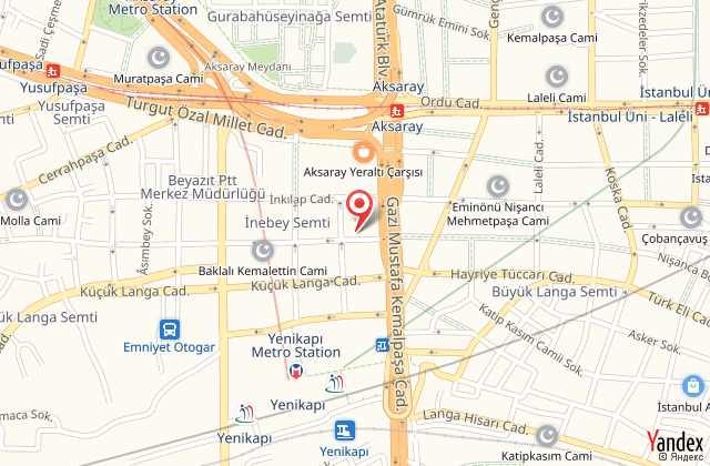 Hotel pluton harita, map