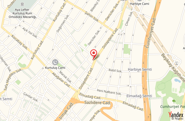 con istanbul hotel harita, map