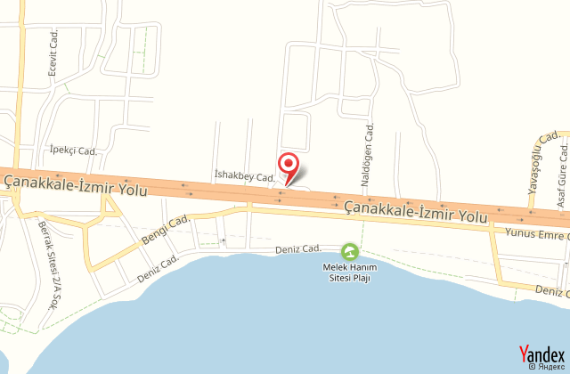 davilla bungalow hotel harita, map