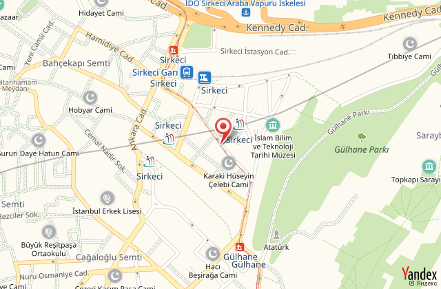 Ilkay hotel stanbul harita, map