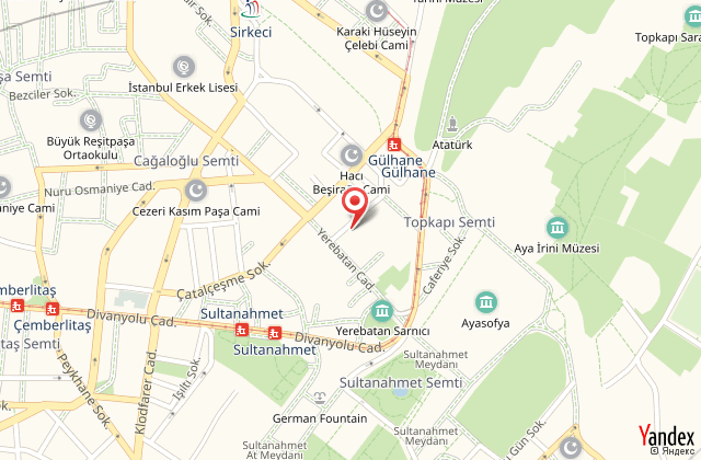 stanbulinn hotel harita, map