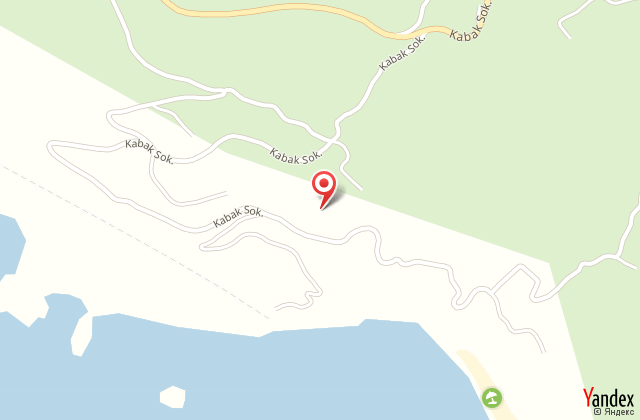 Kabak manzara camping harita, map