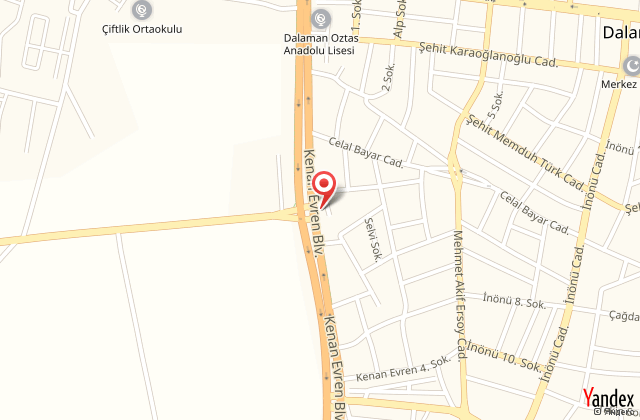 Karacan park hotel harita, map