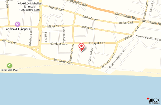 Karaka motel harita, map