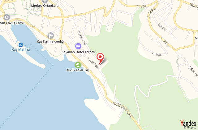 Ka linda hotel harita, map