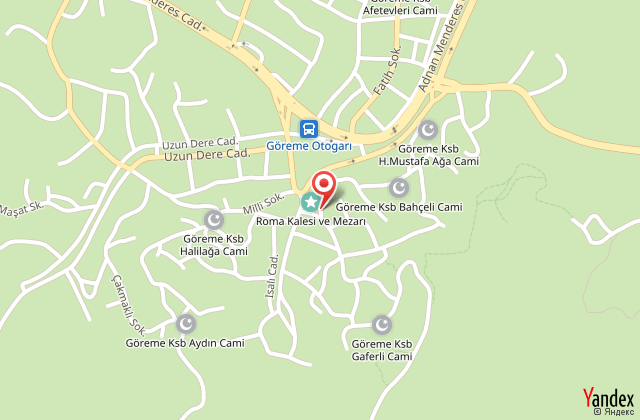 Kayahan cave hotel harita, map