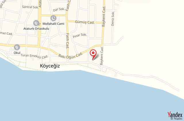 Kordonboyu motel kyceiz harita, map