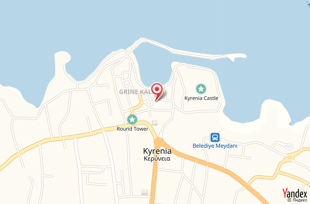 Kyrenia palace boutique hotel harita, map