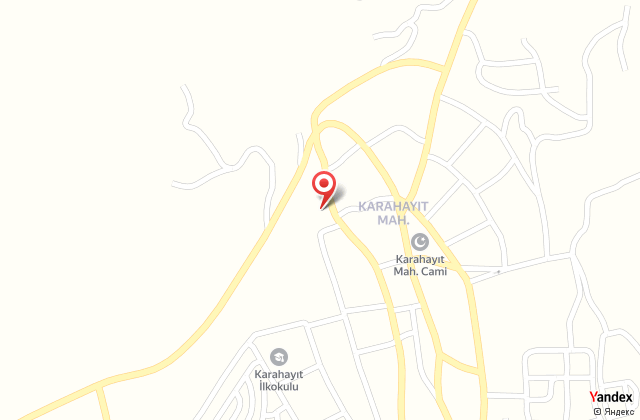 Ladik termal hotel harita, map