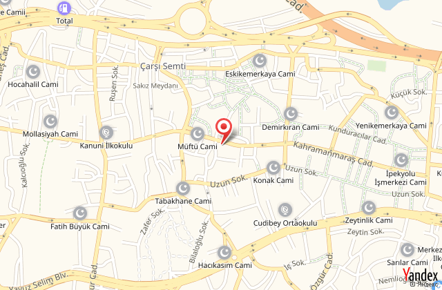 London palas hotel harita, map