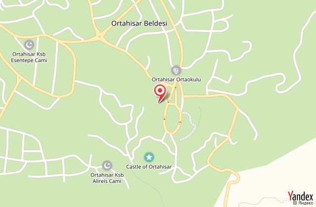 Luna cave hotel harita, map