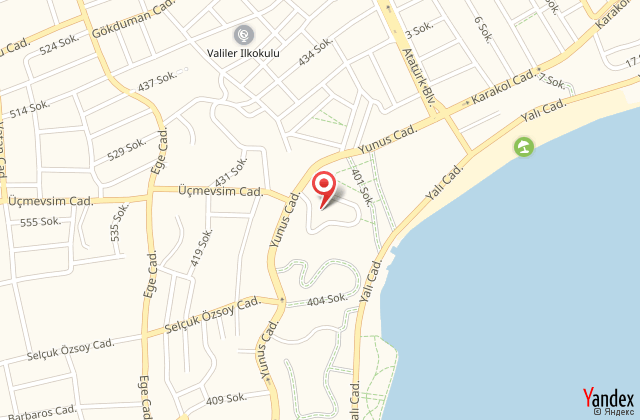 Malibu residences harita, map