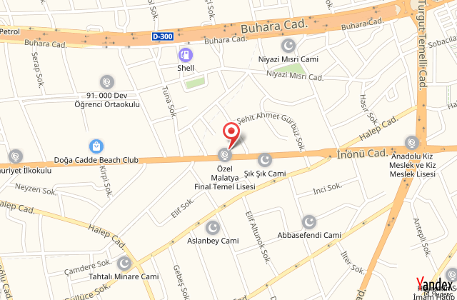Mentalite hotel harita, map