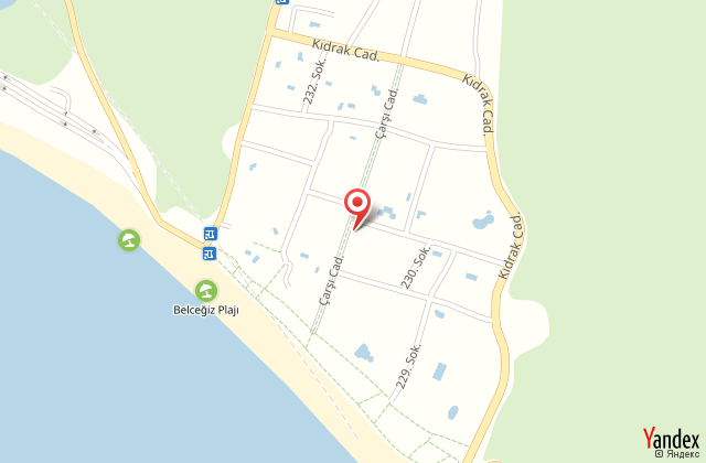 Marcan beach hotel harita, map