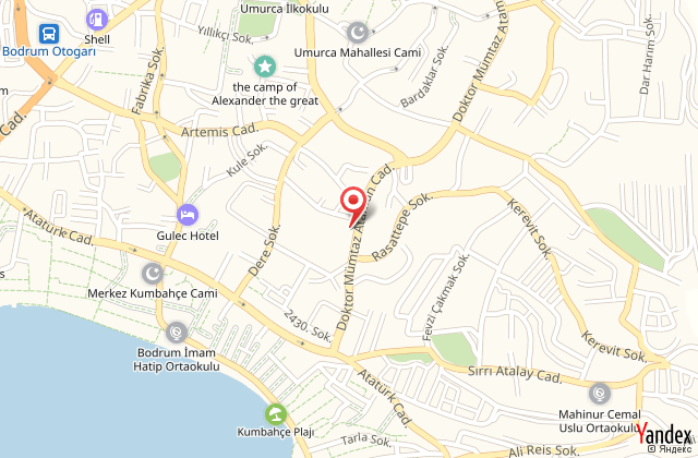 Marmara mandarin otel harita, map