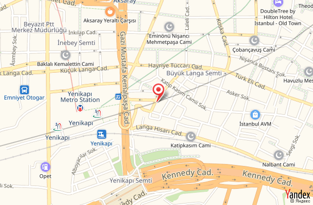 Marmaray hotel harita, map