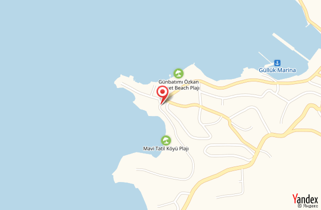 Mavi tatil ky bodrum harita, map