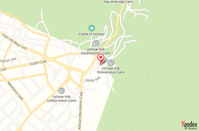 Maya cave hotel harita, map