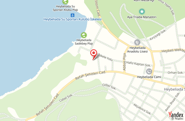 Merit halki palace hotel harita, map