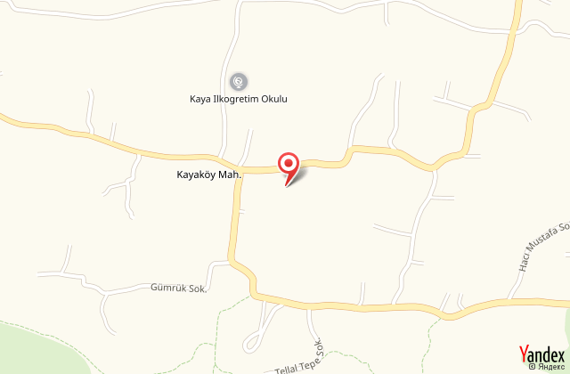 Misafir evi - kaya ky harita, map