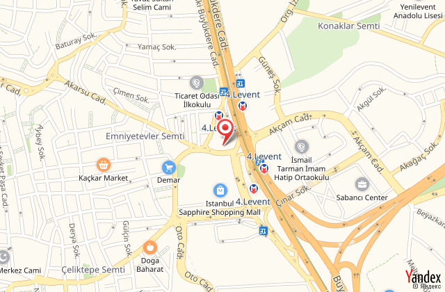 Mvenpick hotel istanbul harita, map
