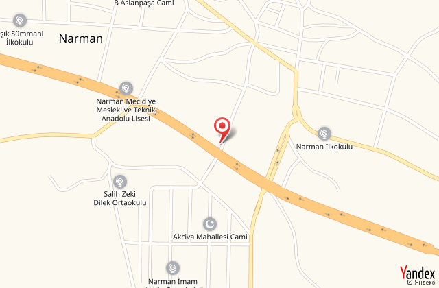 Narman peri hotel harita, map