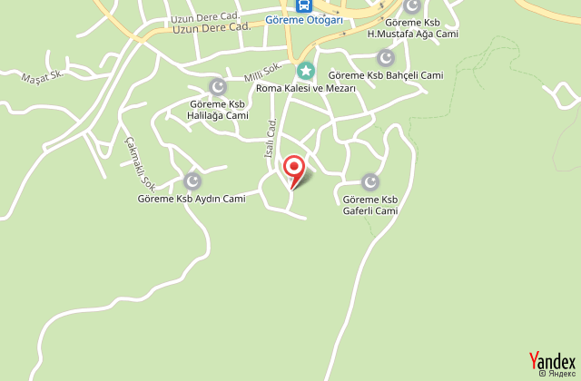 Nature park cave hotel harita, map