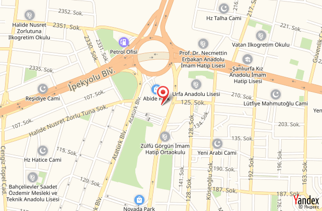Nevali hotel harita, map