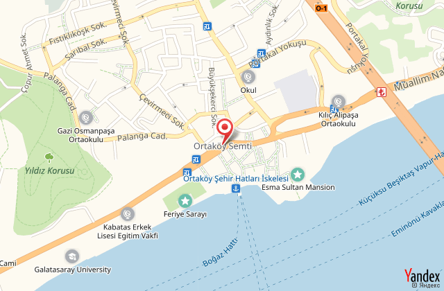 Nevv bosphorus hotel & suites harita, map