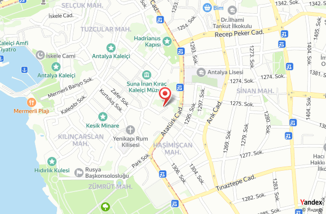 Noas boutique hotel harita, map