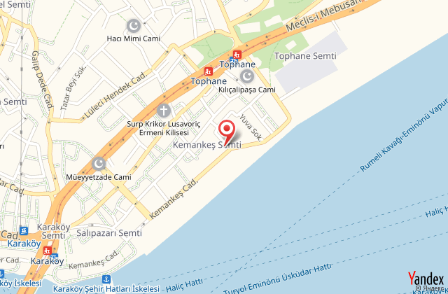 Novotel istanbul bosphorus harita, map