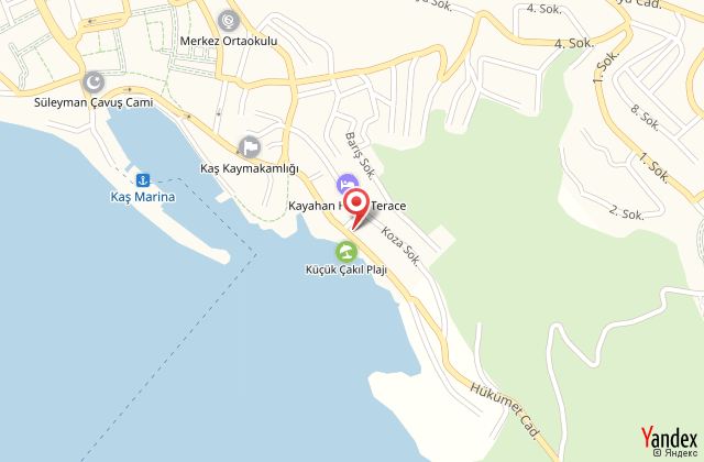 Nur beach hotel harita, map